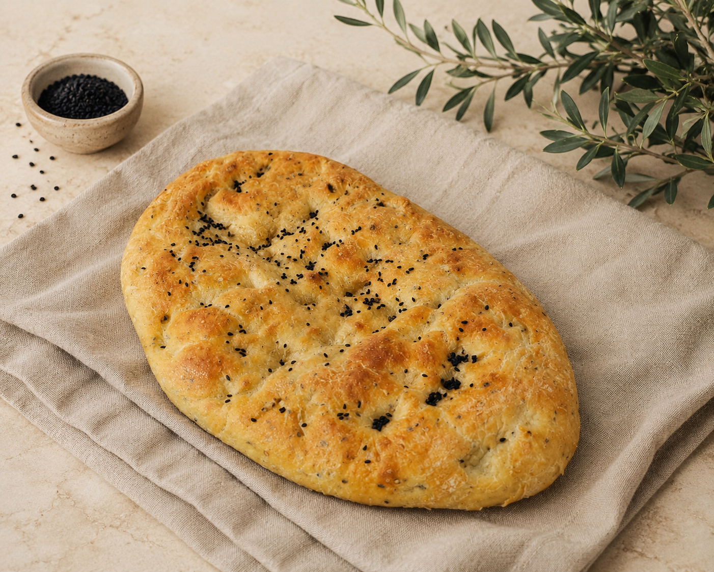 Organic Anise Meshtah / Flat Bread